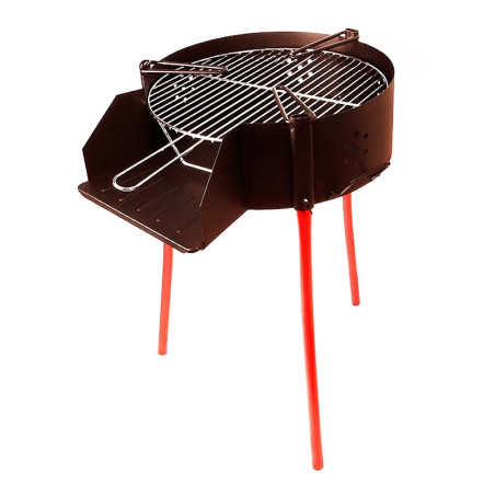 Barbacoas Metalicas 70 cm. Parrilla redonda.