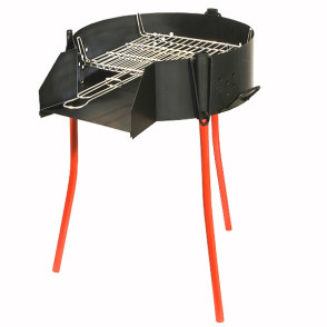 Barbacoa Metalica 70 cm Parrilla Cuadrada.