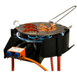 Barbacoa paravientos multifuncion garcima. Asadora, BBQ, Paellero, Paravientos. Barata.