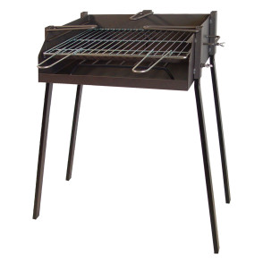 BBQ Rectangular para Paella 50x40x75cm
