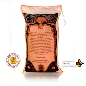 Variedad para Paella Arroz Albufera con denominación de origen Valencia