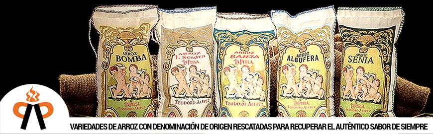 Variedades del Mejor Arroz para Paella. D.O. Valencia