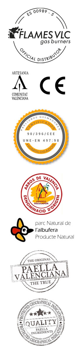 Sello de Calidad para la venta de paellas.